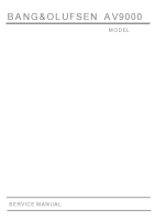 Bang & Olufsen - AV-9000-Service-Manual1